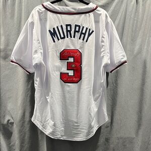 Dale Murphy Autographed “Framer” Atlanta Braves Jersey with COA (Radtke)